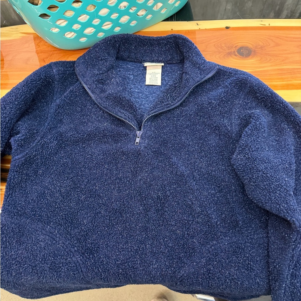 Northern Reflections Navy Teddy Jacket